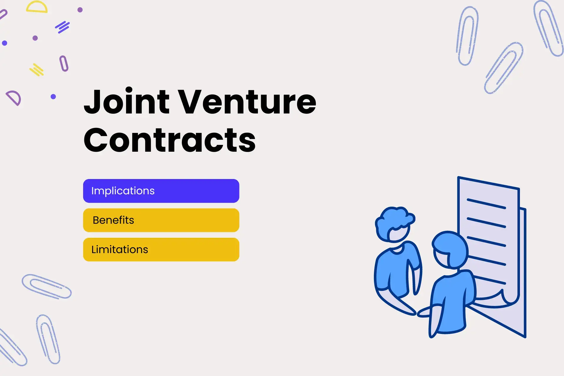 Navigating Legal Considerations In Joint Venture Agreements-1